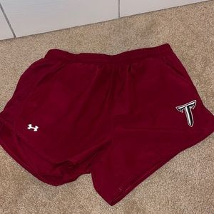 Troy Under Armor shorts!